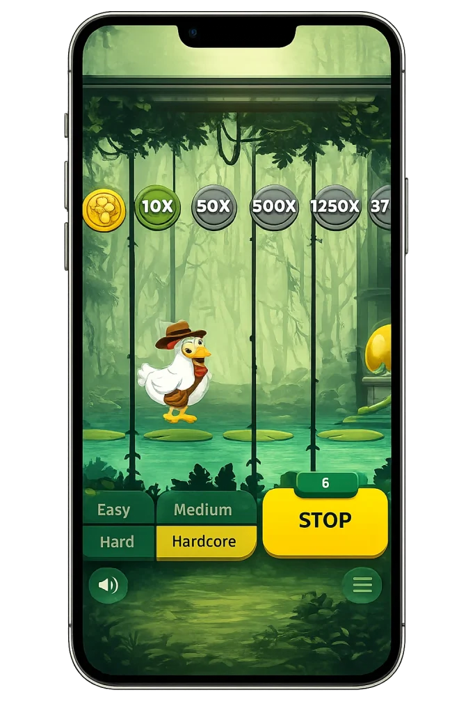 Chicken Run am Handy