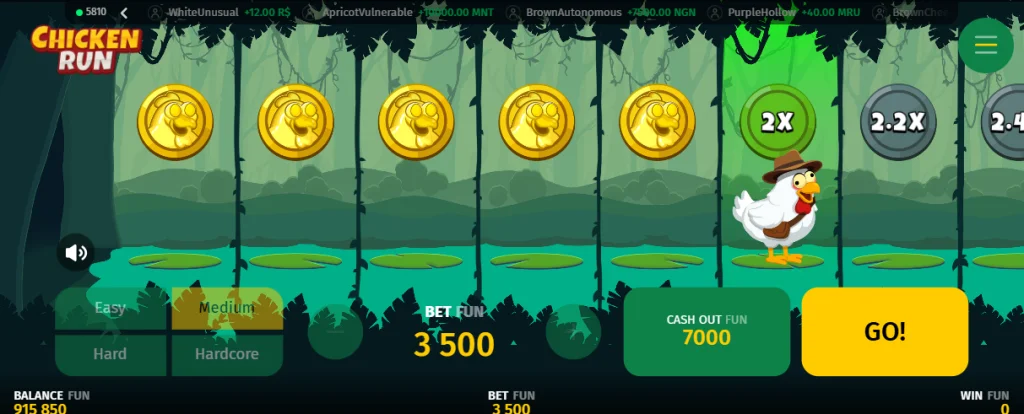Chicken Run Demo Spel